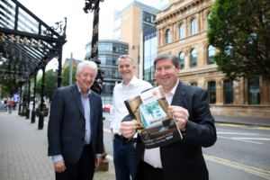 Sumer Northern Ireland has released its annual Hotel Industry Survey. Pictured are, from left, John McGrillen, Chief Executive Officer at Tourism NI, Brian Clerkin, Managing Director of Sumer Northern Ireland and Michael Williamson, Consultant at Sumer Northern Ireland.